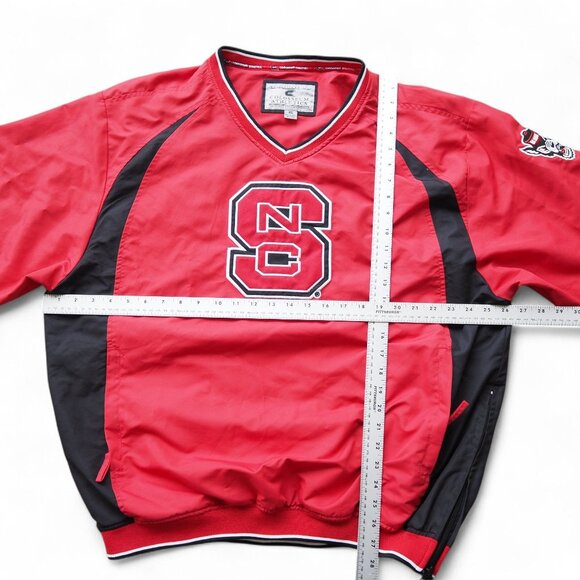 Colosseum Athletics Vintage NCSU NC State Wolfpack Pullover Windbreaker Men's XL - Picture 4 of 9